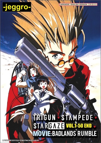 Anime dvd trigun complete - anime,