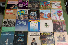 LOTTO 20x COLONNE SONORE ANNI 60 70 80 7" 45 giri disco FILM CARTONI SERIE TV