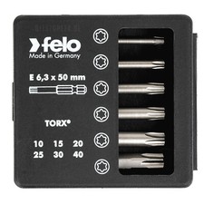 Set 6 pezzi punte felo TX per