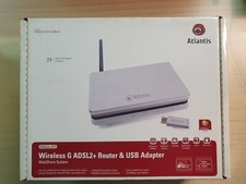 Wireless G ADSL2+ Router & USB Adapter - Atlantis