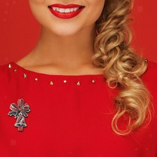 Spilla con campanelle di