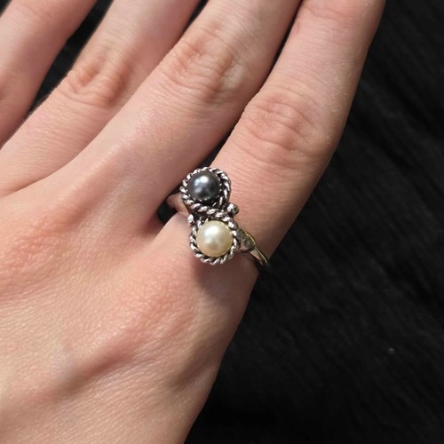 Anello avon vintage eclissi - anello,