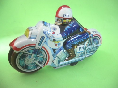 Moto polizia latta frizione - polizia,