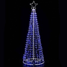 Albero Natale Luminoso 224 cm