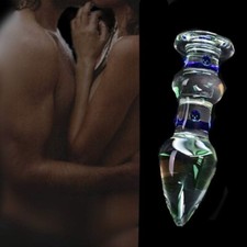Sex Toy Anal Dildo Plug vetro