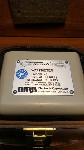 Wattmetro bird true - 43, line