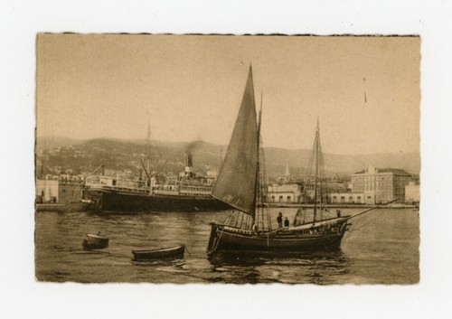 Trieste porto panorama - porto,