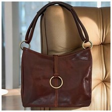 Borsa a spalla in vera pelle