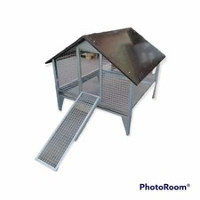 Pollaio da giardino Pollaio zincato 12 galline gabbia voliera  da giardino