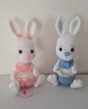 Coniglio amigurumi, uncinetto