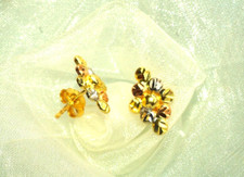 Orecchini oro giallo 750 oro