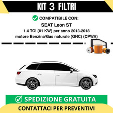 Kit 3 Filtri Tagliando per