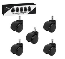 Set 5 Ruote per Sedia da