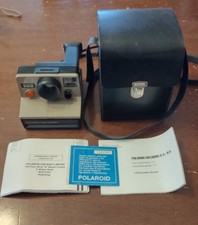 POLAROID LAND CAMERA 500 FOTOCAMERA ISTANTANEA COLLEZIONE CUSTODIA E GARANZIA 