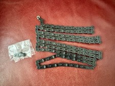 YBN MK120 Catena da strada piatta 12 velocità nera cerata nuova 119 maglie