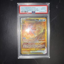 Pokemon TCG Origine Forma Palkia VSTAR GG67/GG70 Corona Zenith Segreta Raro PSA 10