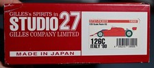 STUDIO27 1/20 FERRARI 126C