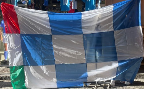 Bandierone gigante napoli - bandierone,