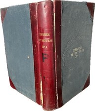 Vintage Ledger 1910 Register