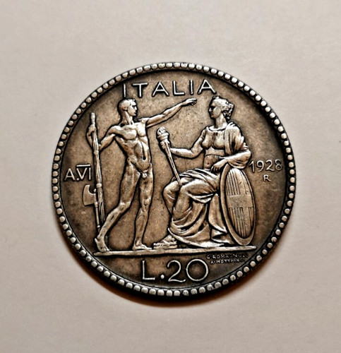 Moneta lire argento - da,