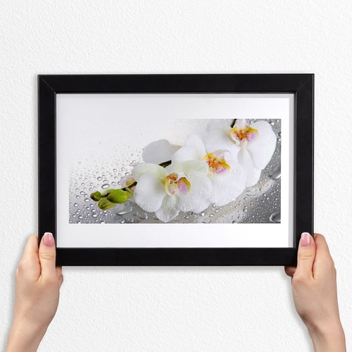 Arte parete con cornice - parete, in