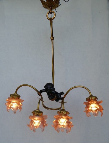Grande lampadario antico - lampadario,