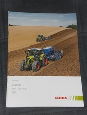 Brochure trattori CLAAS ARION 660, 650, 630, 550 del 02/2023 ( CLAAS 212)