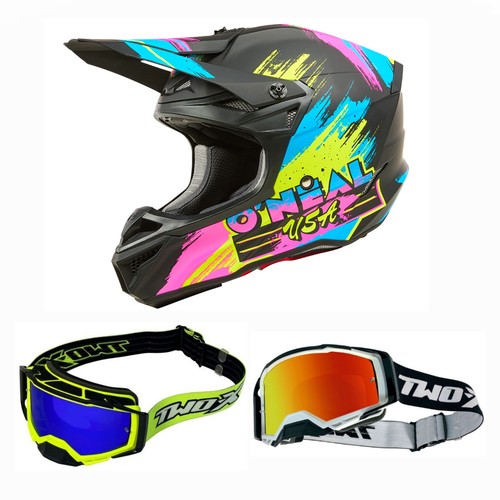 Casco cross oneal combo - casco,