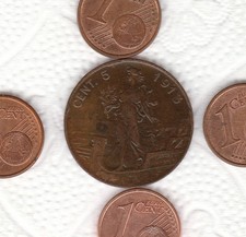 N  1   ITALIA   RARA  MONETA