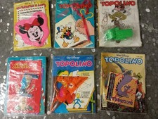 Fumetti Topolino Lotto 16 Numeri In Blister Aperti Con Gadget