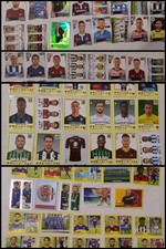 lotto + 100 figurine Panini CALCIATORI 2016-2017,2018/2019,2021/2022.