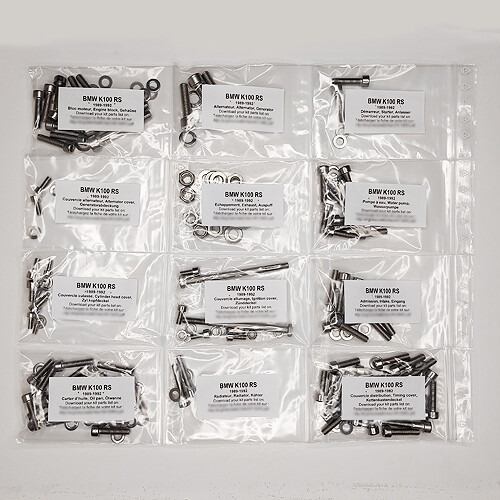 Bmw k100 1989 1992 - bmw, rs