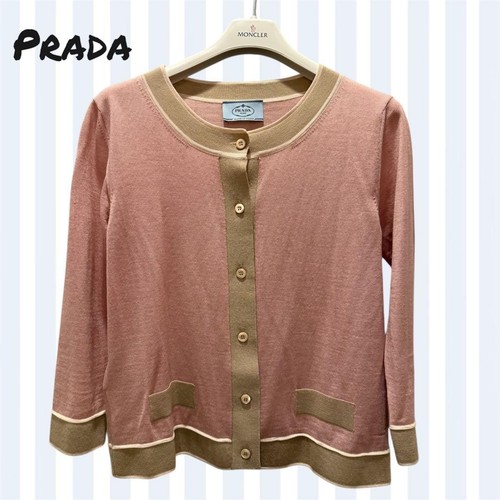 Cardigan prada rosa bolero - cardigan,