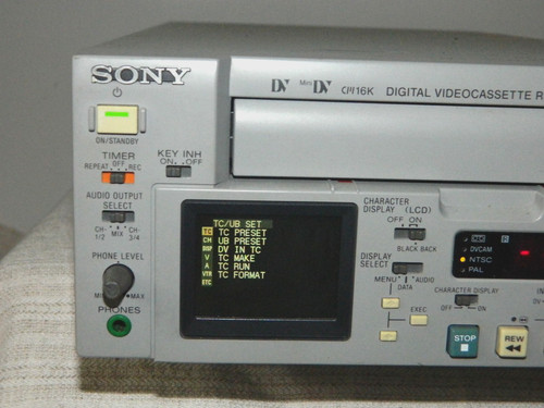 Sony dsr dvcam - sony, lettore