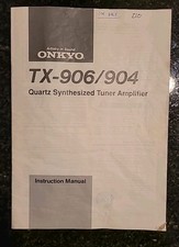 Onkyo TX-906/904 Amplificatore