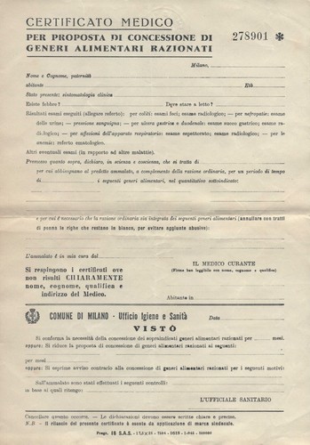 Documento certificato medico - documento,