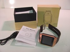 Rose gold silver smart watch - rose,