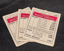 Monopoli - Editrice Giochi - Vicolo Stretto - Gr. "A" - Contratto Fucsia - Parti