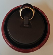 Anello Pomellato originale, oro 18 kt con granato bordeaux