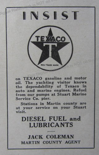 Pubblicità 1942 texaco - *,