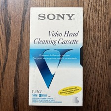 Sony Video Head Cleaning VHS
