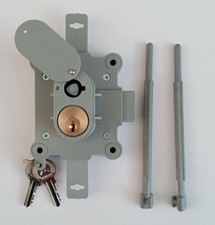 Kit Completo Serratura + 2 Aste Ricambio Contatore ENEL C/CIL DS4541/1 Monofase