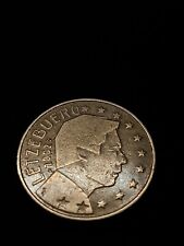 Moneta 50 Centesimi Rara Letzebuerg 2002