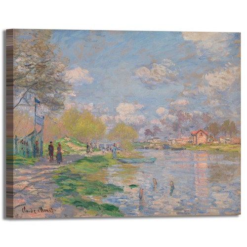 Monet primavera dalla - , senna