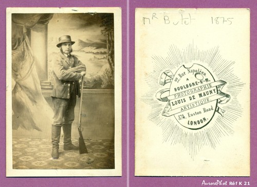 Cdv mauny boulogne s - de, à