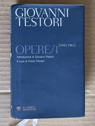 Giovanni testori opere - -,