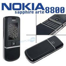 TELEFONO CELLULARE NOKIA 8800 SAPPHIRE ARTE BLACK UMTS LUXURY PHONE