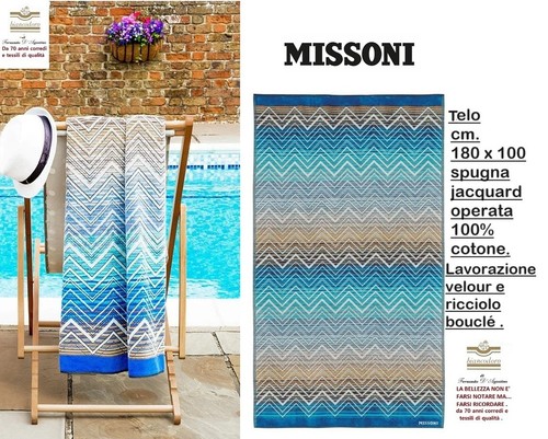 Missoni telo 180 x 100 - missoni, cm.