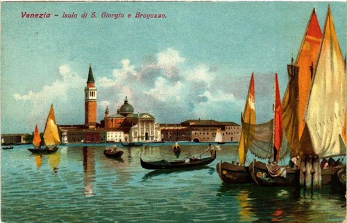 Cpa venezia isola s - cpa,