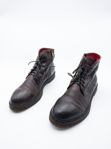 Rosso nero uomo stivaletti - nero,